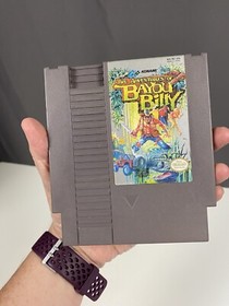 Nintendo NES System - 2 Game Lot Phantom Fighter / Bayou Billy Adventure - Good 