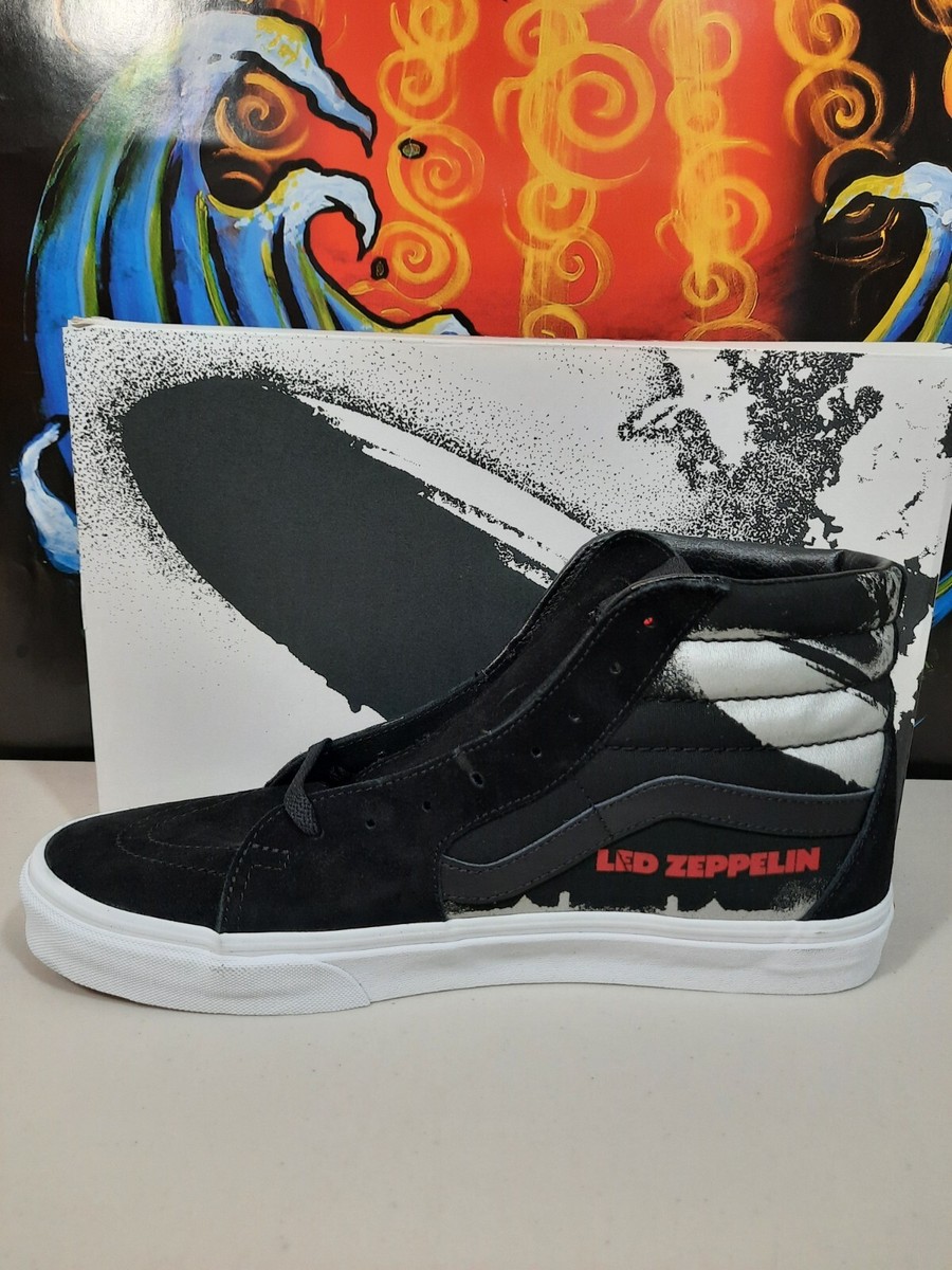 Vans Sk8-hi X Led Zeppelin 50th Anniversary Size 13 | eBay