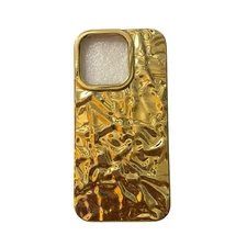 iphone 14 Pro Cell Phone Case Cover Gold