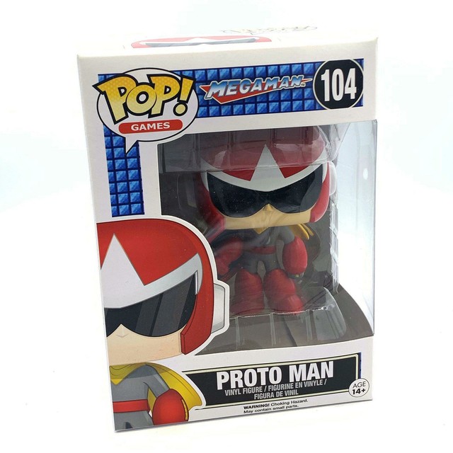 Funko Pop Games Megaman - Proto Man Model Collectable Figurine Statue No 104 for sale online | eBay
