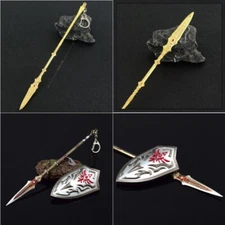1/6 Kratos Ares Draupnir Spear Pike Guard Shield For 12'' Action Figure Custom