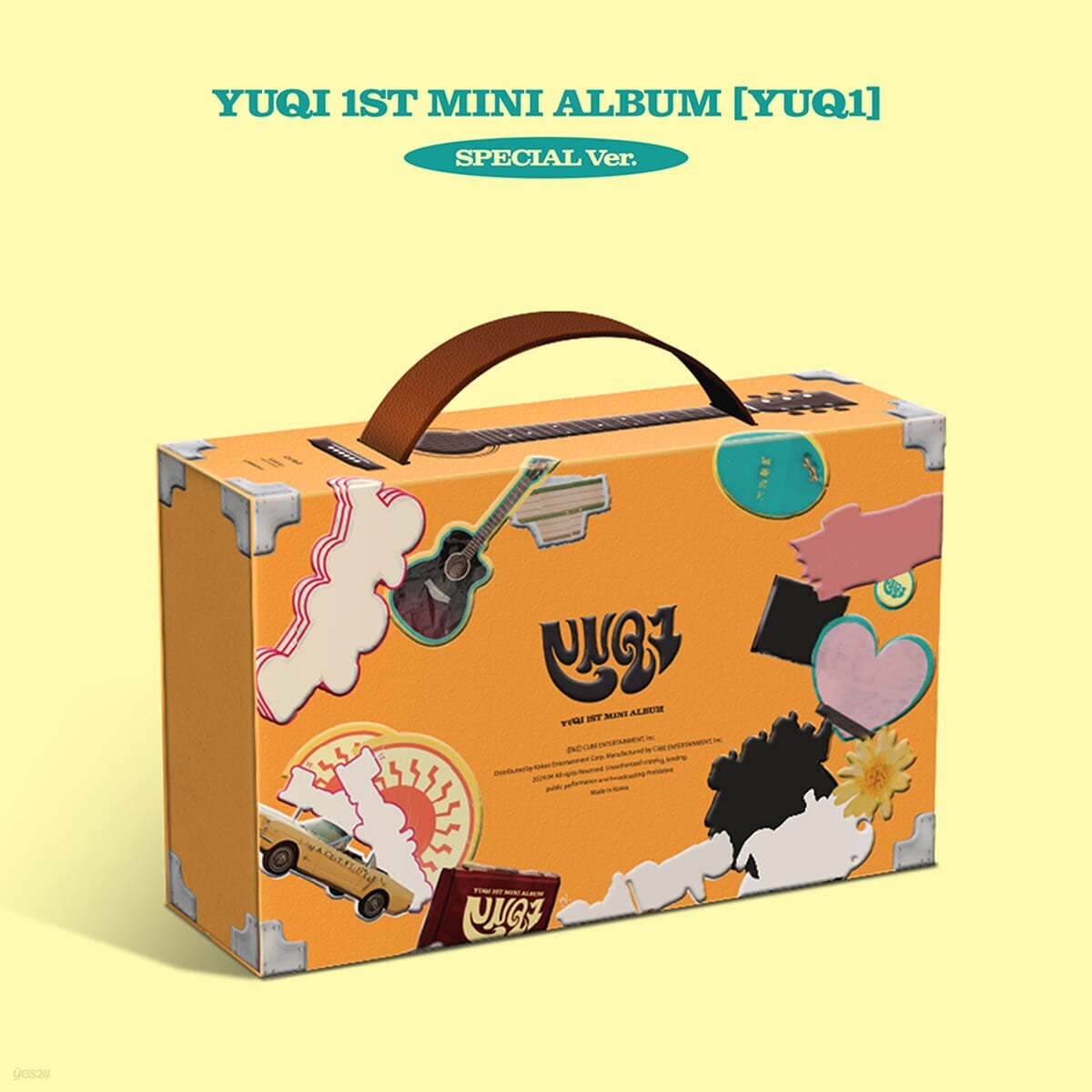 YUQI G I-DLE 1st Mini Album [YUQ1] SPECIAL Ver. CD+96p Book+2p