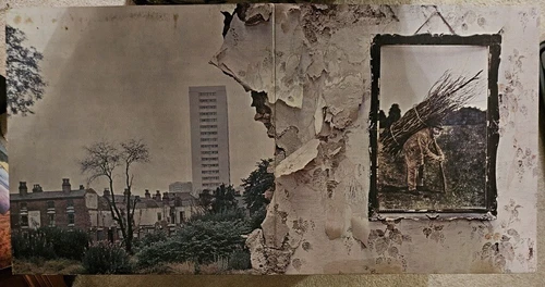 Led Zeppelin IV Zoso Vintage Vinyl Record LP Atlantic SD19129