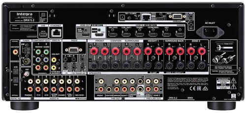 Onkyo INTEGRA DRX-5.2 Schwarz - 9.2-Kanal Netzwerk AV-Receiver | Aussteller, gut - Afbeelding 3 van 3