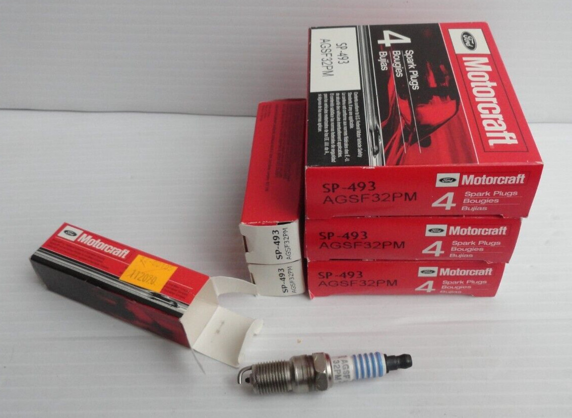 15 Pcs , Motorcraft SP-493 Platinum Spark Plug  AGSF32PM