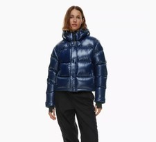 Tna Super Puff Shorty Hi-gloss Jacket Admiral Women’s Xs