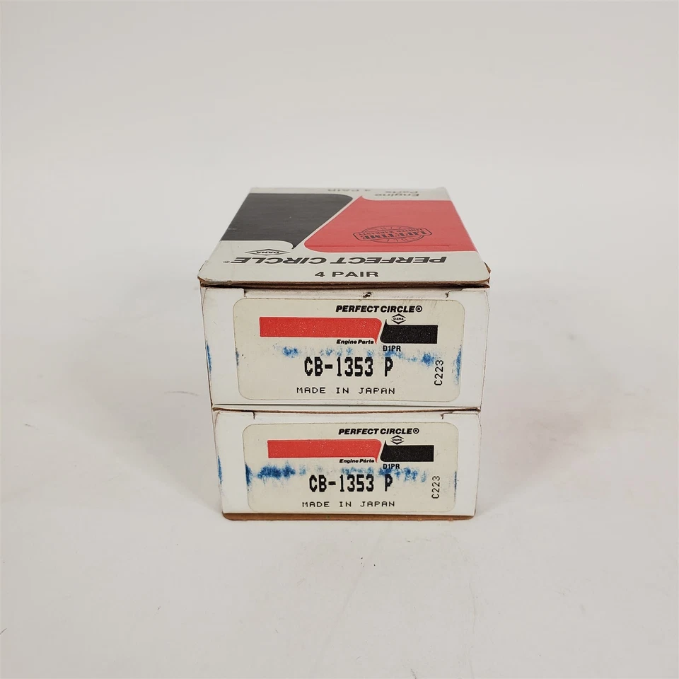 Juego de rodamientos de varilla de conexión 83-89 Honda Std (4 pares) Perfect Circle CB-1353P Foto 2 de 2