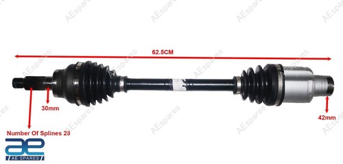 Axle Drive Shaft Assembly LH For Suzuki Ertiga 2017 1.4L LXI Petrol / Desel S2u - Picture 2 of 7