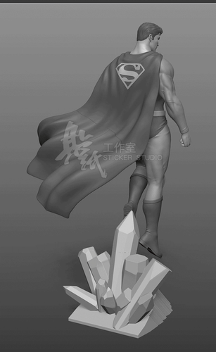 Superman DC Comic 3D Unpainted Figure Model GK Blank Kit New Hot Toy In Stock - Imagen 5 de 8