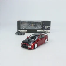 BMC 1/64 Scale Mitsubishi Lancer EVO X Red JDM RHD Diecast Car Model Toy Gift