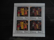 Europa Cept 1995; Schweden; Frieden/Freihei; MH-Blatt; postfrisch; s. Scan