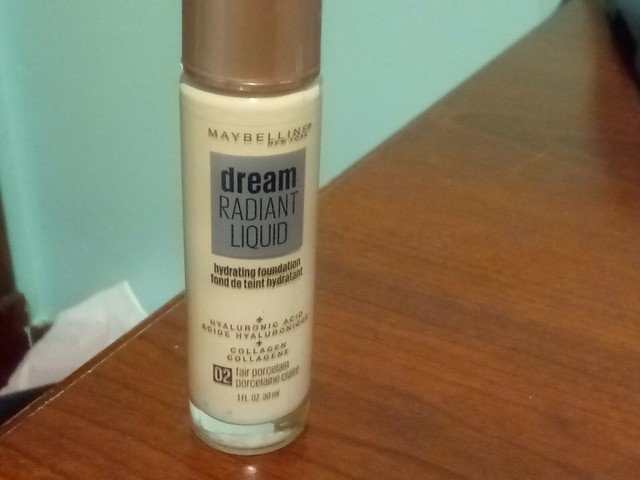 maybelline dream radiant liquid foundation fair porcelain