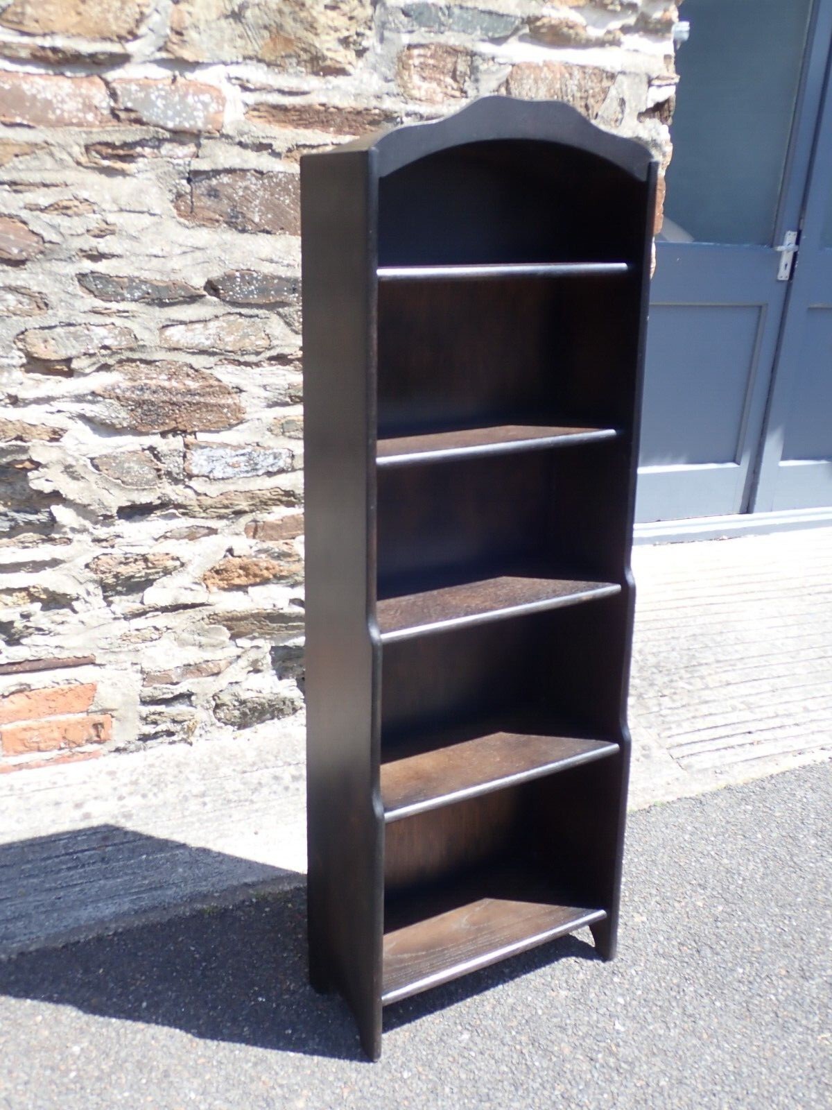 Vintage Waterfall bookcase eBay