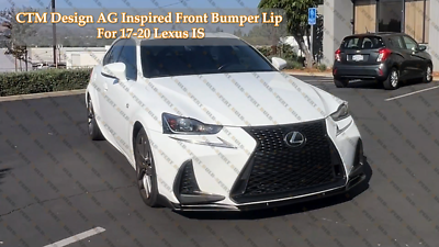 FOR 2017-20 LEXUS IS200t IS300 IS350 CTM Design AG Style Matte