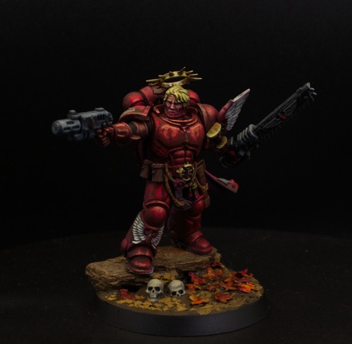 Warhammer 40k Blood Angels - Capitaine Miniature NOS (non Assemblé, Non Peint) - Jeu Games Workshop