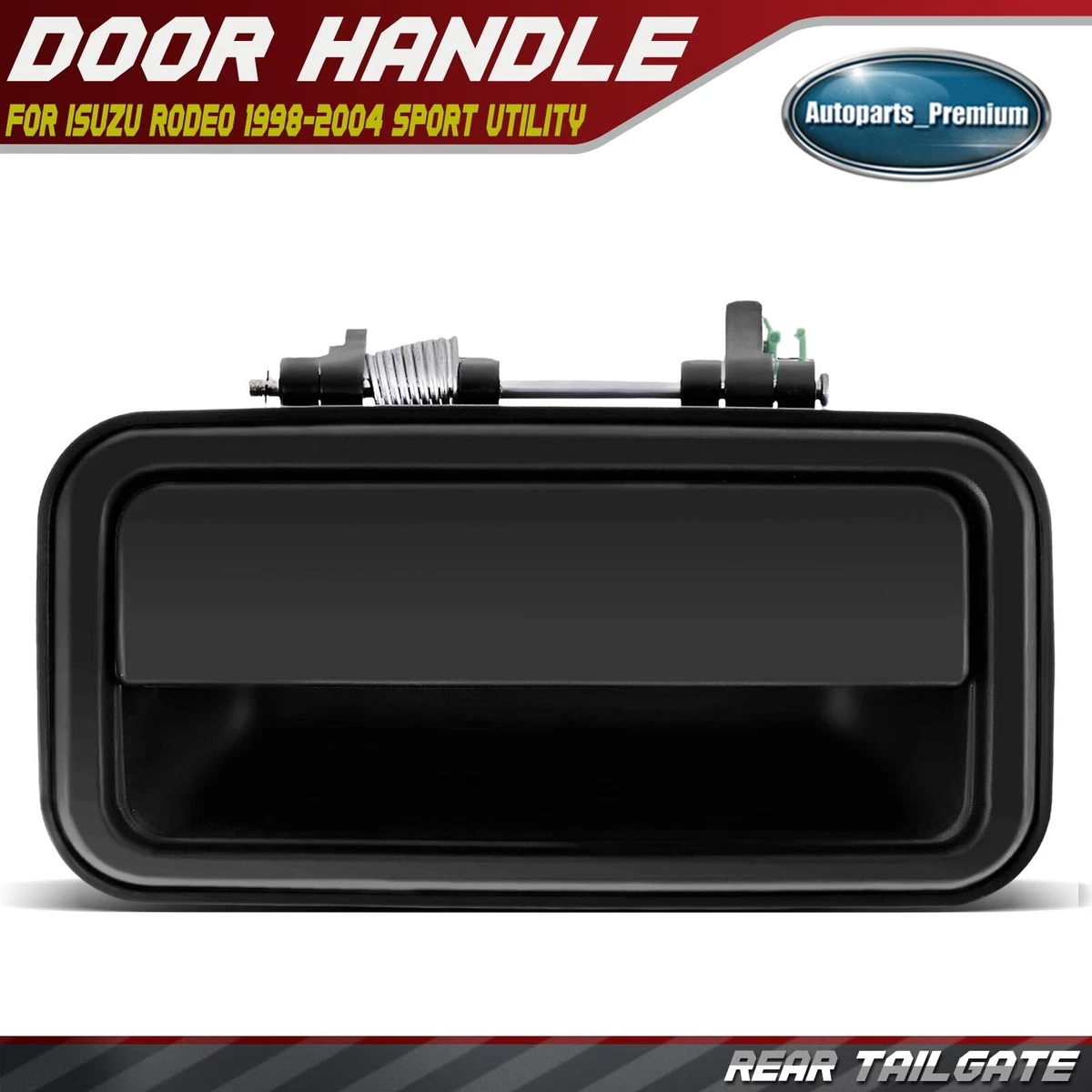 Pack 2 Manijas De Puerta Delanteras (Izquierda + Derecha) Negras Para Holden Rodeo TF 1988-2003 – EParts T100854