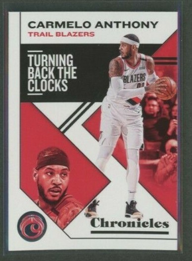 2020 Chronicles Carmelo Anthony #35 Portland Trailblazers