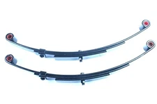 2 Pack Double Eye Trailer Leaf Spring 3 Leaf  20-3/8" Length 1000 Lb Capacity