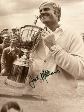 Personally Signed by Jack Nicklaus Mastercard Best of Best In Golf Poster '97