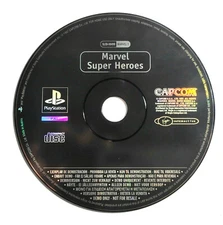 Sony Playstation 1 PS1 Marvel Super Heroes Sled 00499 Demo Rare Capcom 1997