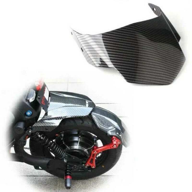 Guardabarros trasero guardabarros protector contra salpicaduras rueda neumático abrazador universal motocicleta Foto 4 de 4