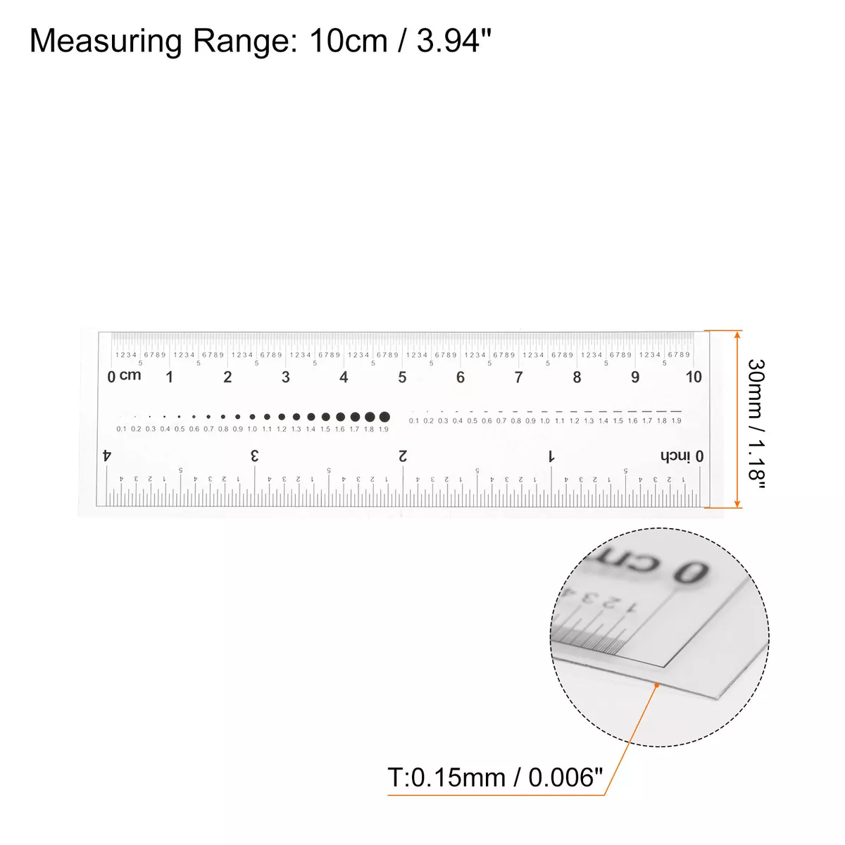 0.2 inches 2024 on a ruler
