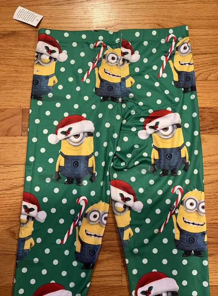 Despicable Me Minions Youth Girl's Size Small (S) Pajama Sleepwear Pants NWT - Image 4 of 4