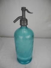 ancienne bouteille siphon eau seltz Drouhin antique french bottle alte Flasche
