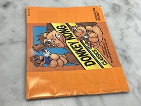 Nintendo NES Donkey Kong Classics Instruction Booklet, Manual ONLY, NO Game