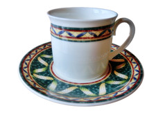 Kaffeetasse mit Untertasse  Pergamon  Villeroy & Boch V & B neuwertig