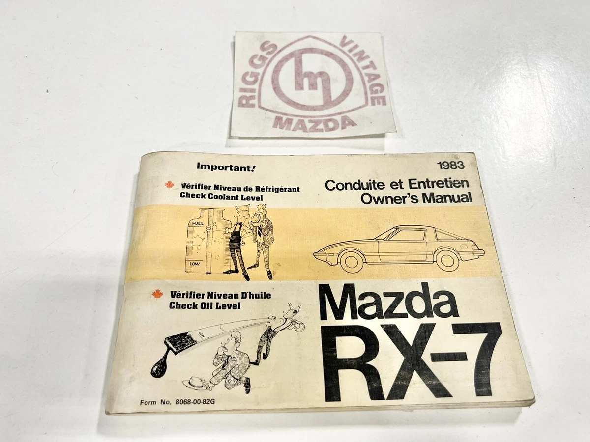 Repair Manuals & Literature for Mazda RX-7 for sale | eBay