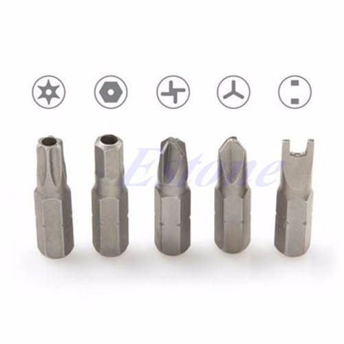 33Pcs Security Bit Set Drill Star Hex Spanner Torx Screwdriver with Holder New - Picture 3 of 8