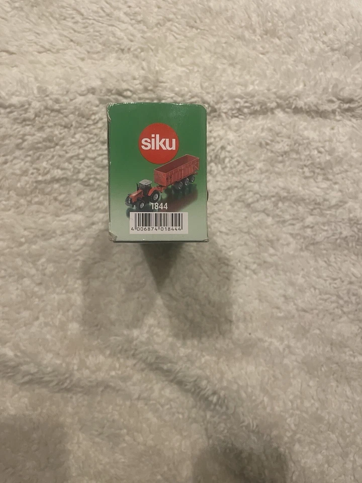 Siku 1844 Massey Ferguson Tractor with Trailer 1:87 Scale New in Box - Image 2 of 4