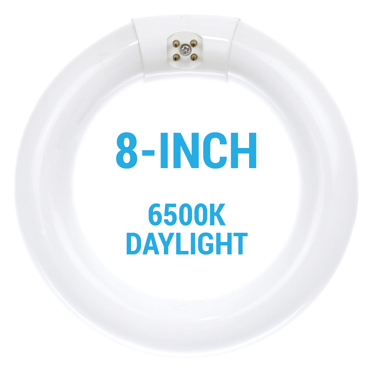 FC8T9/DL Fluorescent 8-Inch Circline Bulb 22W T9 6500K Daylight