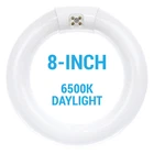 FC8T9/DL Fluorescent 8-Inch Circline Bulb 22W T9 6500K Daylight Light 4-Pin G10q
