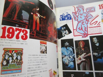 Ventures 1975 Japan Tour Book Concert Program Nokie Edwards Guitar