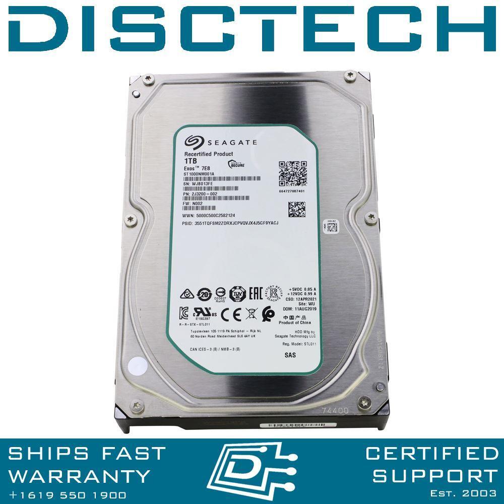 【4個セット】Seagate Exos 7E8 1TB SAS HDD Amazon.com: Seagate Exos 7E8 ST4000NM005A 4 TB Hard Drive