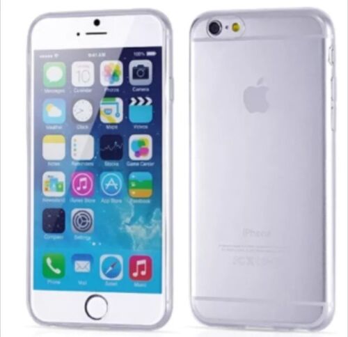 iPhone 6s Front And Back Clear Soft Case Cover Ultra Thin Full Body Protection - Afbeelding 1 van 9