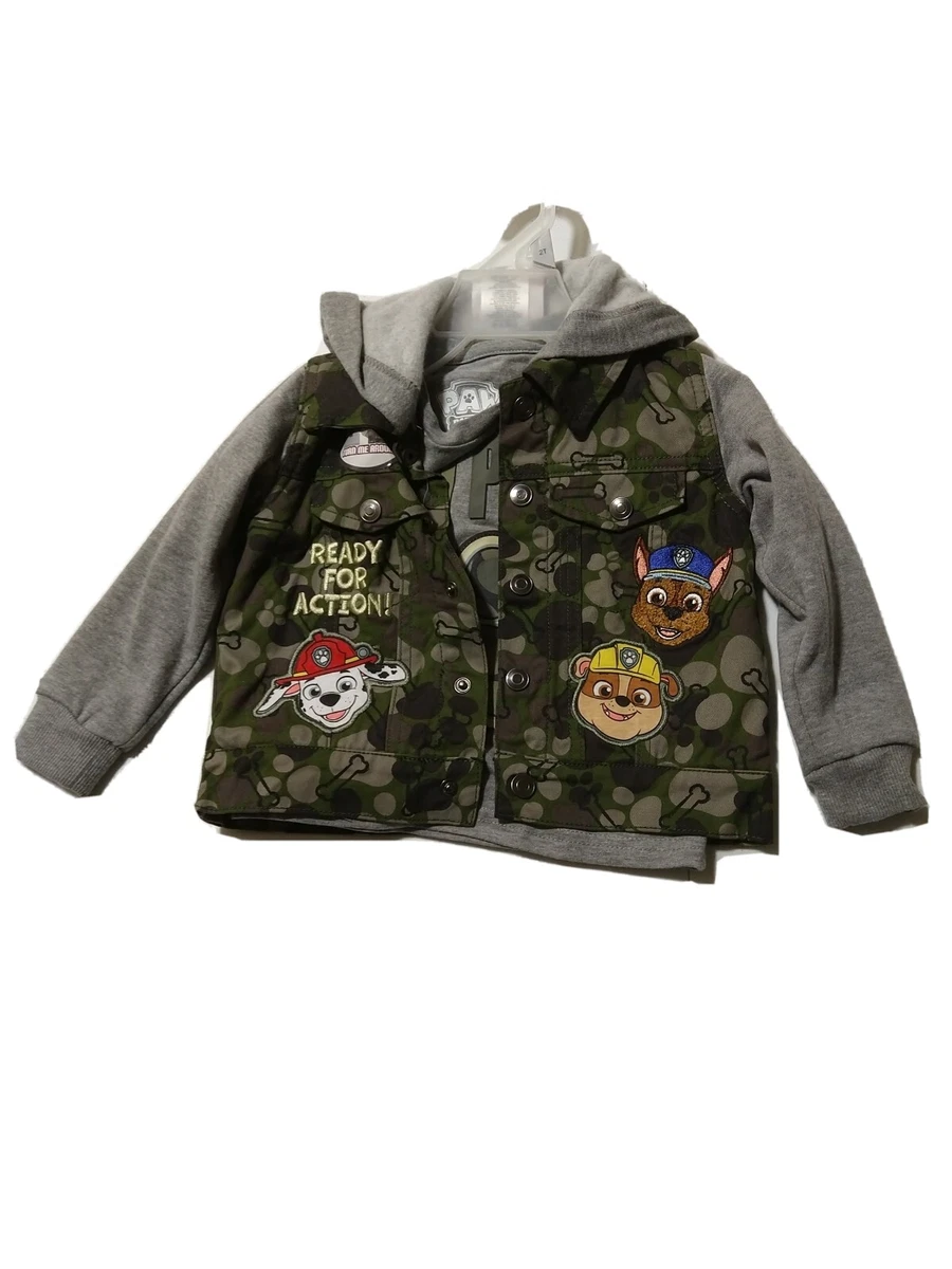 Paw patrol hooded shirt sale
