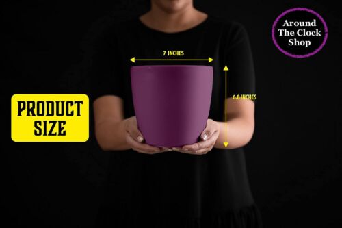 Self Watering Pots for Plants 3 Pack Flower Planters with Water Level Indicator - Picture 31 of 61