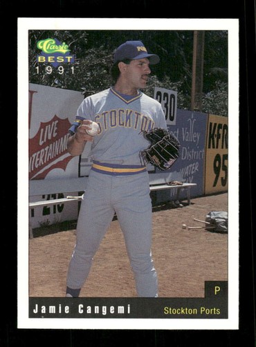 1991 Classic Best Stockton Ports 1 Jamie Cangemi BXCP31