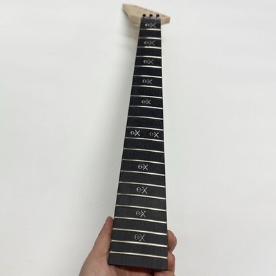 22 Frets, 25.5 Inch Maple Electric Guitar Neck with Jujube Wood Fretboard,DIY