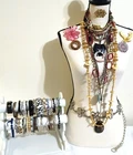Vintage to Now Costume Jewelry Lot 50 Pcs 3+ Pounds Bold Eclectic Mix