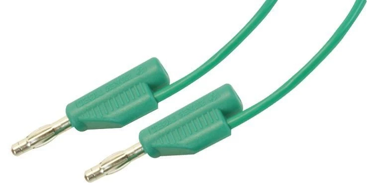 PRO SIGNAL - Kabel Ujian 4mm Plug Pisang Hijau - 1m - Image 1 of 1