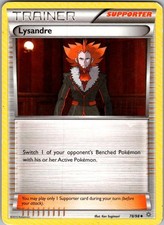 Lysandre 78/98 Uncommon Ancient Origins Pokemon Lightly Played