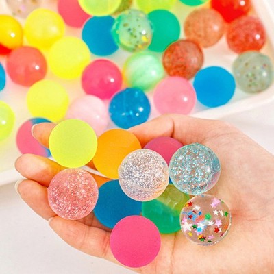 24 Pcs Hüpfbälle Spielzeug Springball Sprungball Für Kinder Partygeschenke