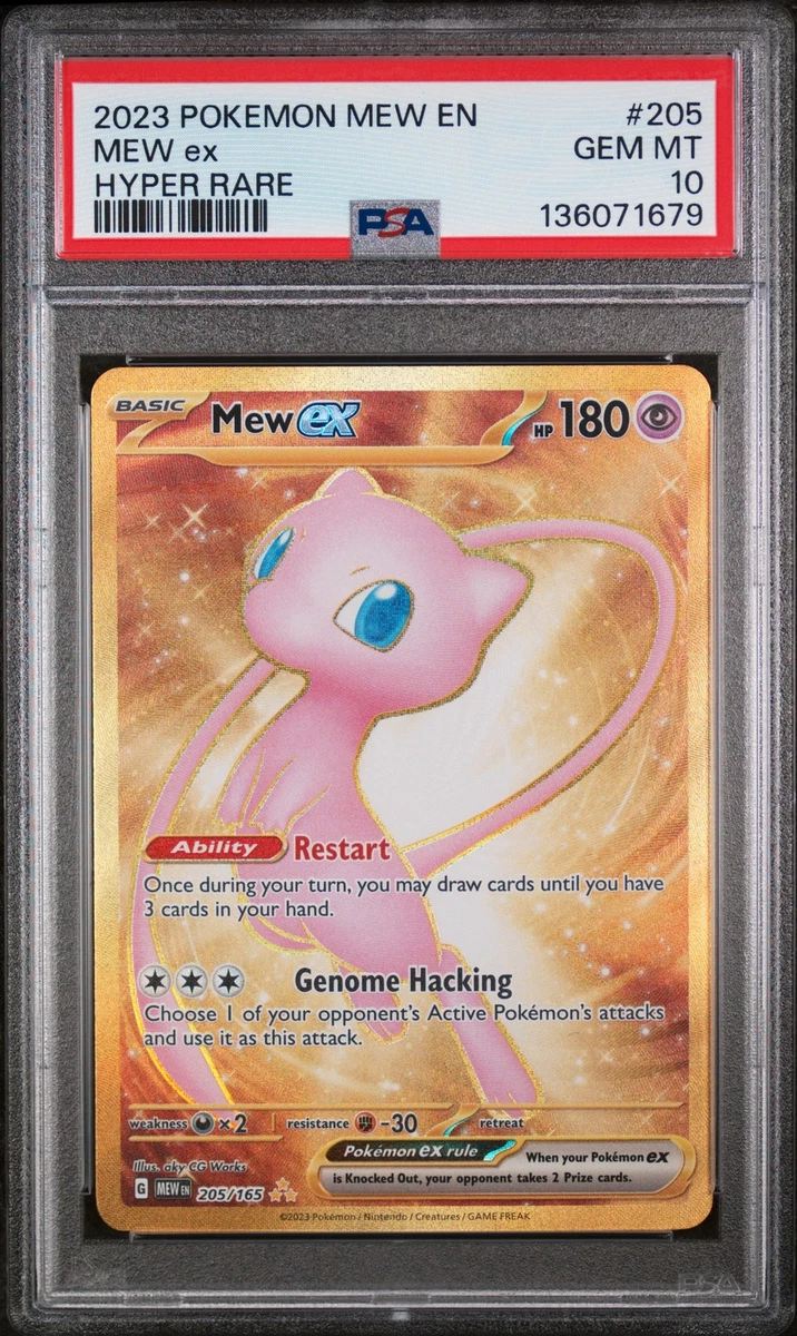 Mew Pokémon TCG Professional Sports Authenticator (PSA) Individual