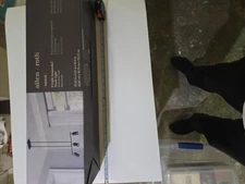 ALLEN + ROTH MASON 3-LIGHT SUSPENDED TRACK LIGHT MATTE BLACK - NEW IN BOX