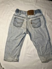 Vintage 90s Orange Tab Levi s Boys 3T Light Wash Denim 565 Jeans USA Levi s