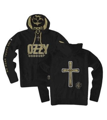 Ozzy Osbourne Official No More Tours Vol 2 Hoodie Sweatshirt Size Large New